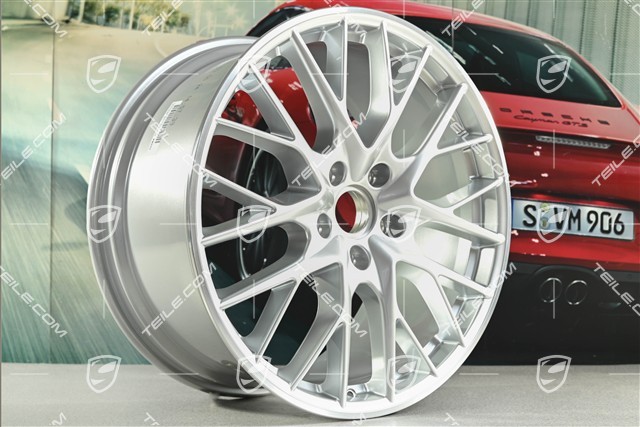 21" Felge Panamera Sport Design, 10,5J x 21 ET71, für Winterbetrieb, brilliantchrom