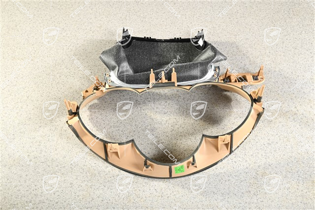 Dashboard trim / Instrument cluster cover, Luxor beige