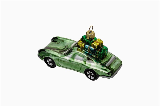 Porsche 911 Carrera RS 2.7 Weihnachtskugel Grün Porsche