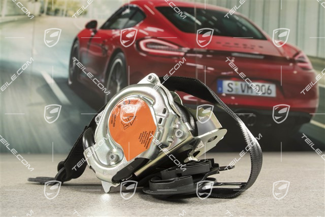 Hintere Sicherheitsgurt, Schwarz, L