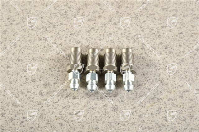 Repair set, bleeder screw set, front/rear breaks, GT3 CUP