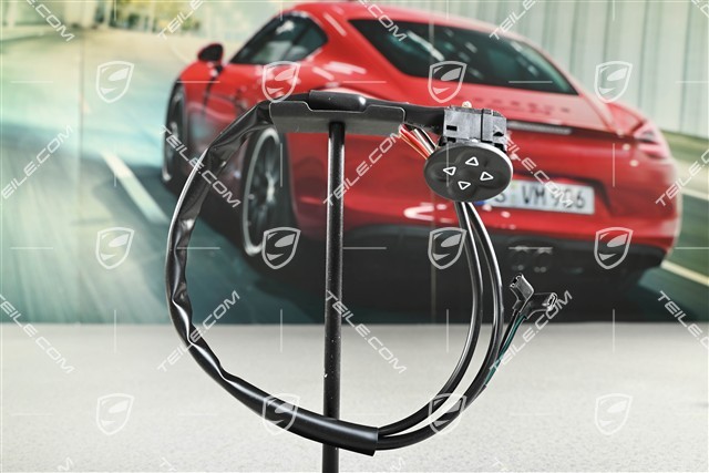 Switch for electric seat adjustment, longitudinal vertical adjustment front/rear up/down range adjustment
