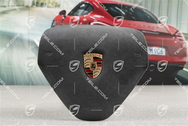 Airbag, 3-Speichen, Alcantara, schwarz
