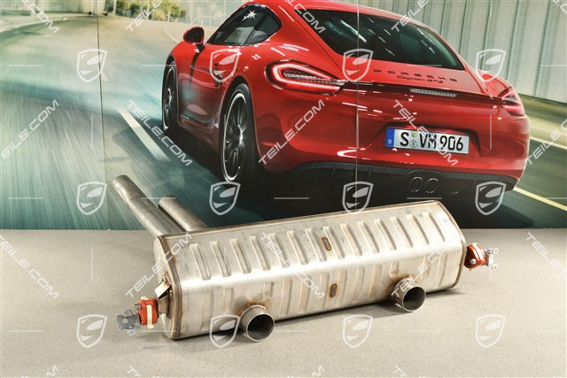 Coupe GTS, Tłumik końcowy