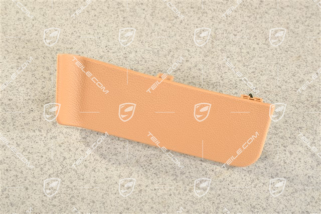 Abdeckblende für den Teppich unter dem Sitz, Sandbeige