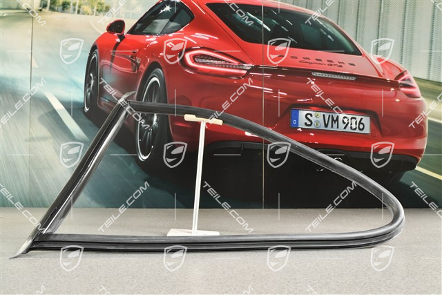 Sealing frame/ gasket for rear quarter glass, R