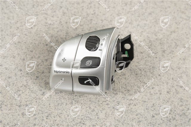 Schaltmodul mit Schaltpaddel, Tiptronic, Galvanosilber, L