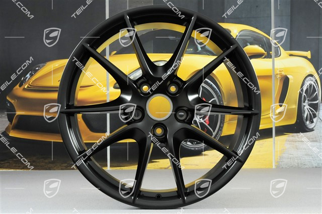 20-inch Carrera S III wheel, 8,5J x 20 ET51 black satin mat