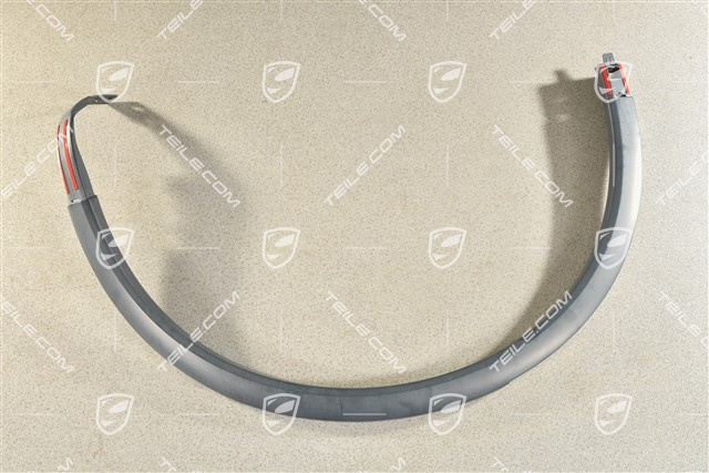 Radabdeckung, Verbreiterte Radlaufabdeckung 21", Grundiert, Hinten, , ohne Unterteile/Abdeckungen, L