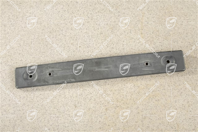 Front bumper number / Licence plate support, small, Black