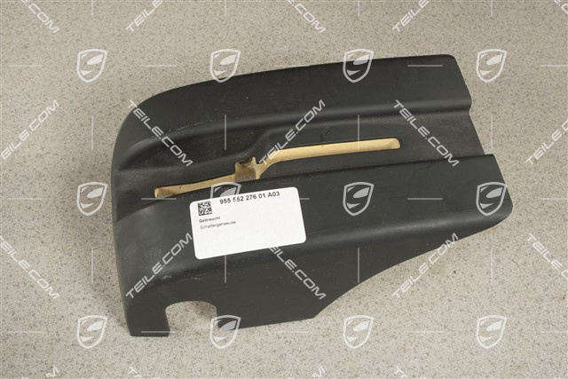 Steering column switch housing, Lower / mechanical height adjustment, Black