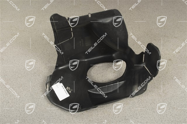 C2 / C2S, Abdeckung Verkleidung Bremskraftverstärker, Satinschwarz