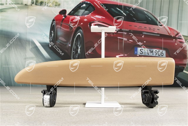 Deckel, Ablagefach, Leder, Sandbeige/sandbeige, R