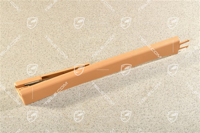Abdeckung, Abdeckschiene für Vordersitz, Vorne, Sandbeige, L