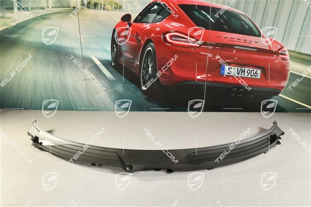 Abdeckung Windlauf, Schwarz, RHD