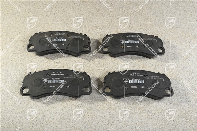 GT4 RS, Brake pads, PCCB, front, L+R