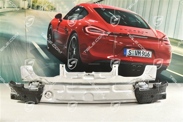 Rear Impact absorber l incl. heat shield, GTS 4.0