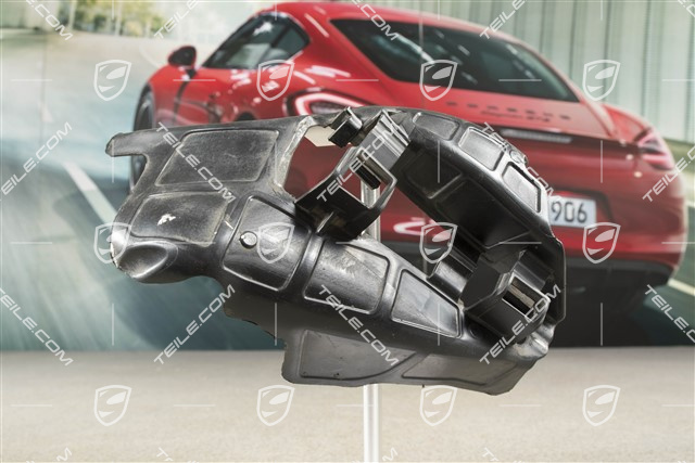 Control arm spoiler / Brake air deflector, R