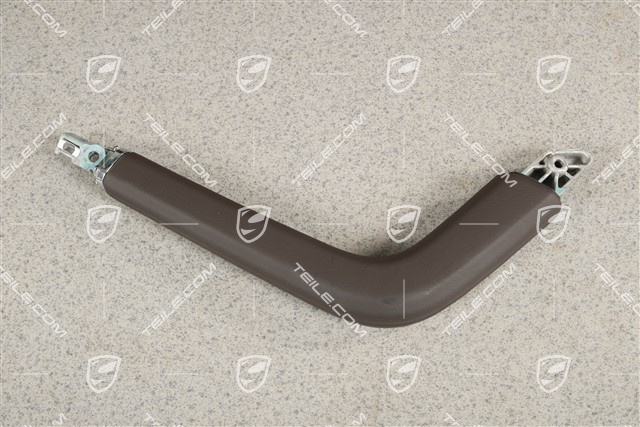 Grab handle centre console, Leather, Espresso, R