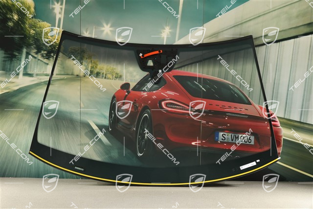 Windscreen, with tinted top, Camera, ACC