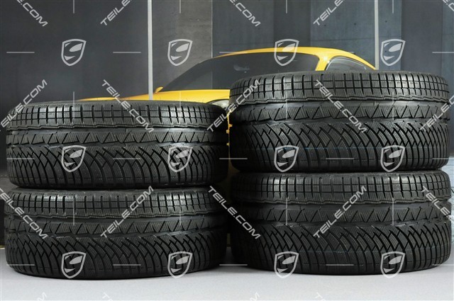 20-inch Cayman GT4 SportTechno winter wheels set, rims 8,5J x 20 ET57 + 10J x 20 ET50 + NEW Michelin winter tyres 235/35 R20 + 275/30 R20, with TPMS