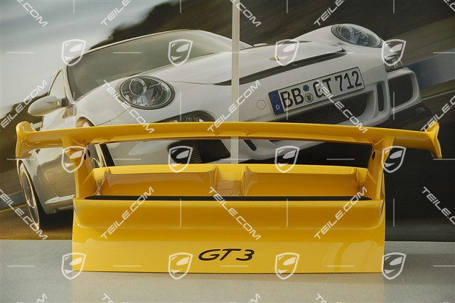 GT3 Facelift 2009- Rear spoiler, complete (engine lid + rear spoiler + 2 air scoops + lip spoiler + 2 intake grilles)
