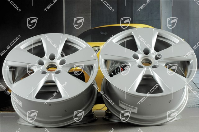 19" Cayenne Felgensatz, 8,5J x 19 ET47 + 9,5J x 19 ET54