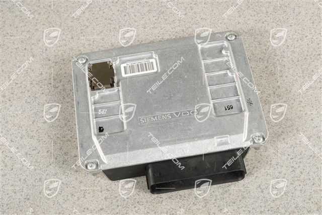 Control unit for drive longitudinal lock