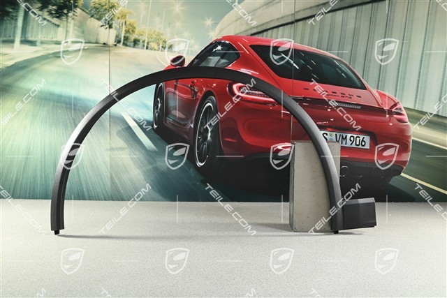 Wheel arch cover, Black matte, L