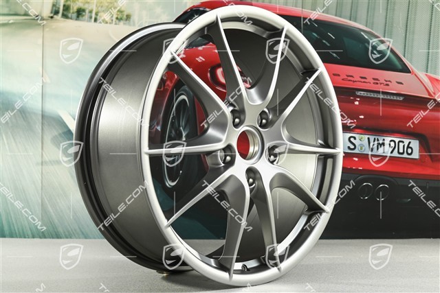 20" Felge, Carrera S III, Platinum-Seidenmatt, 8J x 20 ET57