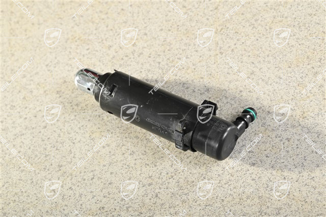Complete nozzle for headlight washer system, Facelift 09-, L=R