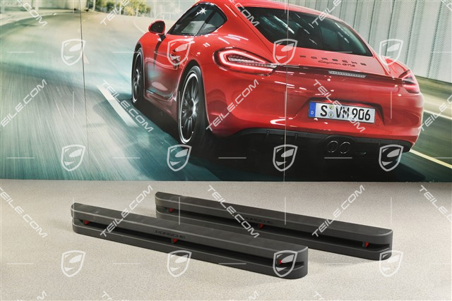 Türkantenschutz, mit Porsche Schriftzug, Satz 2 Stück