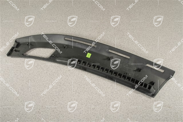 Dashboard defroster trim / cover, Black, R