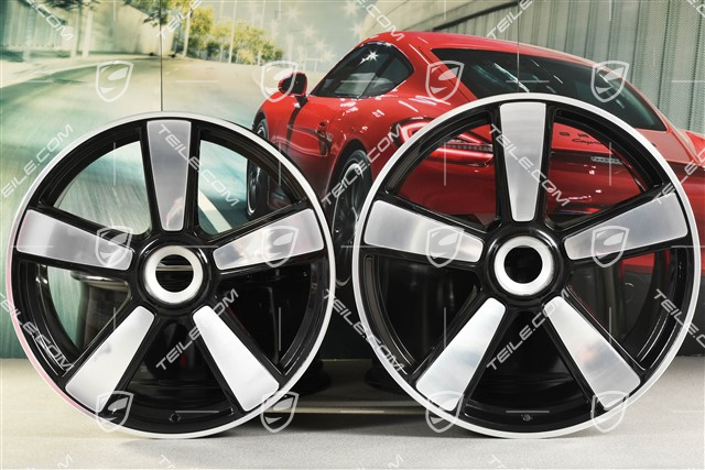 20+21-inch wheel rim set Sport Classic, rims: front 9,5J x 20 ET44 + rear 12J x 21 ET70