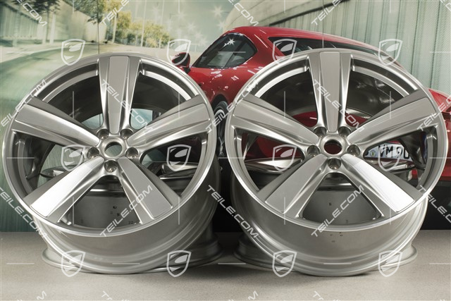 21-inch "Exclusive Sport Design", alloy wheels set, 9J x 21 ET26 + 10J x 21 ET19