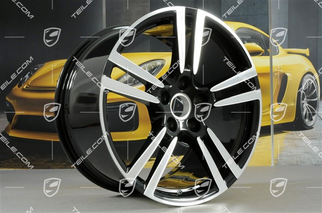 20-inch Turbo II wheel, 11J x 20 ET68, black high gloss