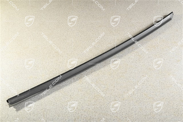 Rear door moulding, High Gloss Black, R