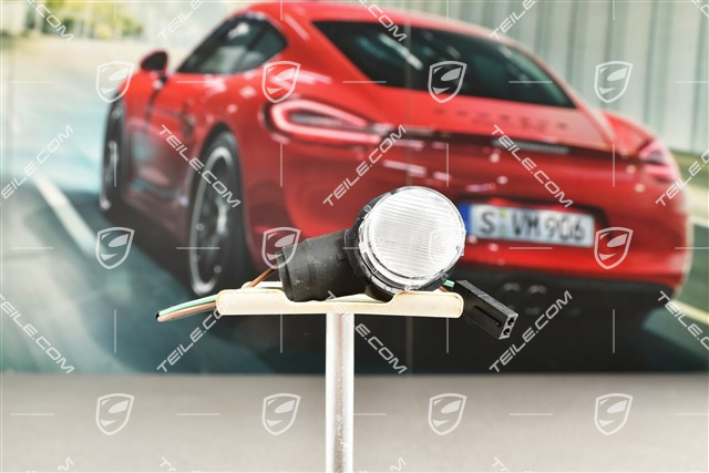 Lampka podświetlenia w lusterku drzwi, L