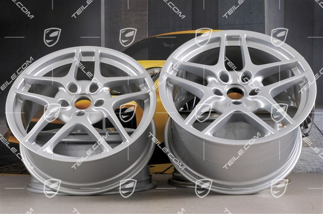 19" Felgensatz Carrera S II (Facelift), 8J x 19 ET57 + 11J x 19 ET51, für C4 / C4S / Targa4 / Targa4S