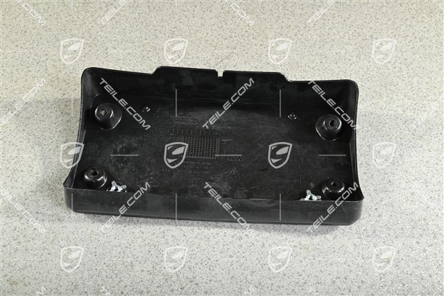 Front bumper number / Licence plate support, Black matte, GT2 RS
