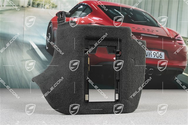 Sicherungskasten Verkleidung, Schwarz, L