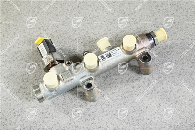 Fuel rail / collection pipe, 3,0 Diesel, L