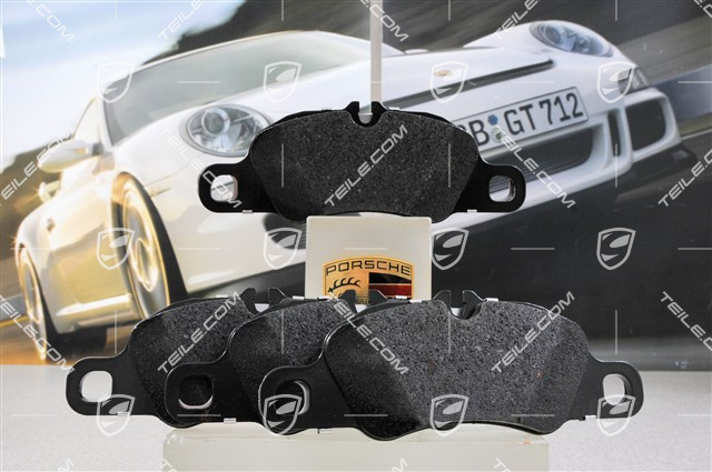 Brake pads, repair set, GTS, L+R