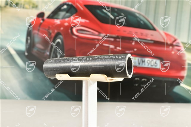 Engine coolant overflow hose