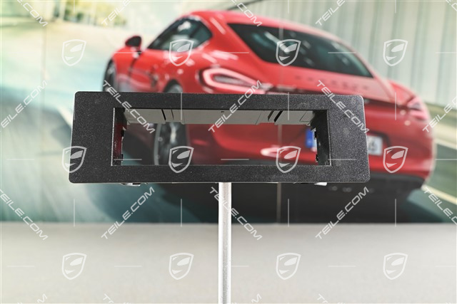 Frame trim for CD tray box