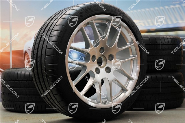 20" Komplet kół letnich RS Spyder Design, felgi 9,5J x 20 ET65 + 11J x 20 ET 68 + opony 255/40 ZR 20 + 295/35 ZR 20