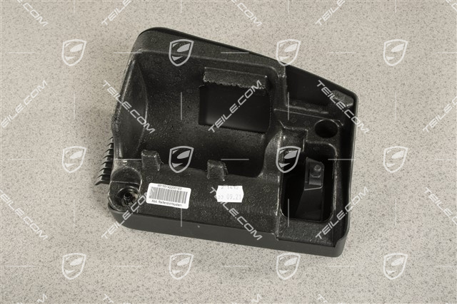 Abdeckung, Reifendichtmittel. schwarz, R