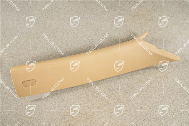 Verkleidung von A-Säule, Oben, Stoff Luxorbeige, R