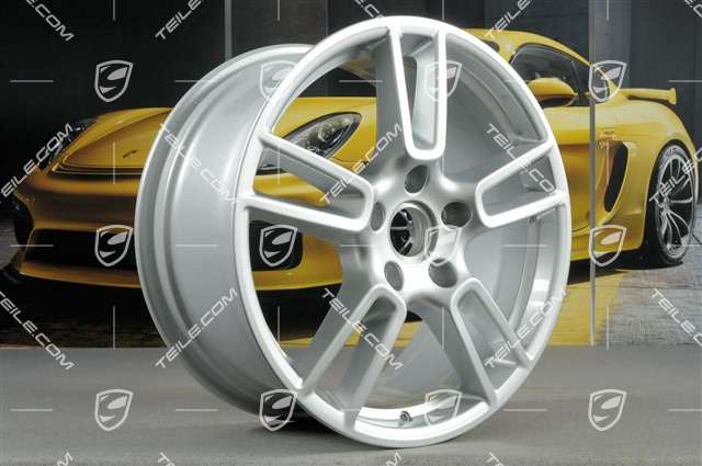 19-inch wheel rim Panamera, 9J x 19 ET64, Brilliant Silver