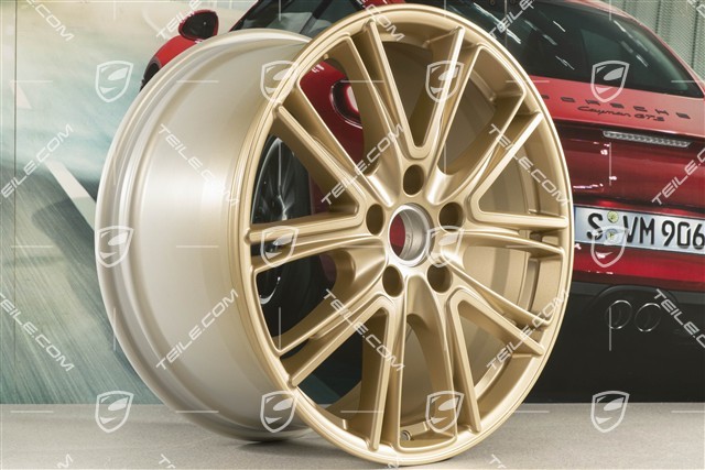 20-inch wheel rim Exclusive Design, 10,5J x 20 ET71, for winter use, Aurum satin mat